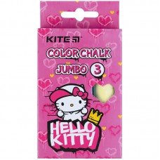 Крейда кольорова Kite Jumbo Hello Kitty HK21-077, 3 кольори