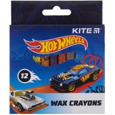 Крейда воскова Kite Hot Wheels HW21-070, 12 кольорів