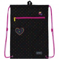 Сумка для взуття з кишенею Kite Education Hearts K22-601M-3