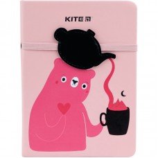 Блокнот Kite Pink Bear K22-464-1, В6, 96 аркушів, клітинка