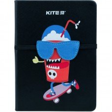 Блокнот Kite Black skate K22-464-4, В6, 96 аркушів, клітинка