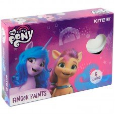 Фарби пальчикові Kite My Little Pony 62504, 6 кольорів