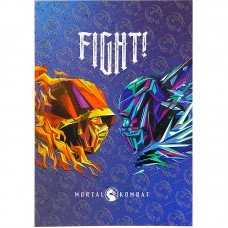 Блокнот-планшет Kite Mortal Kombat MK22-194-2, A5, 50 аркушів, клітинка