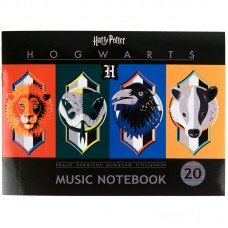 Зошит для нот Kite Harry Potter HP22-405, A5, 20 аркушів