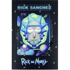 Блокнот Kite Rick and Morty RM23-193-1, термобіндер, А5, 64 аркуші, нелінований