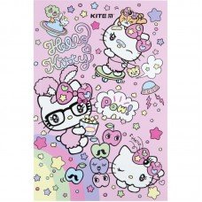 Блокнот Kite Hello Kitty HK23-193-2, термобіндер, А5, 64 аркуші, нелінований