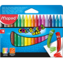 Крейда воскова COLOR PEPS Wax Crayons, 18 кол.