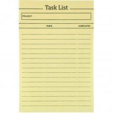 Блок паперу з клейким шаром Task list 100x150мм,100арк.