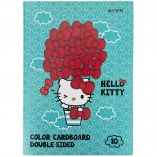 Картон кольоровий двосторонній Kite Hello Kitty HK21-255