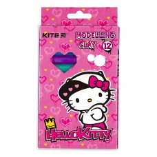 Пластилін восковий Kite Hello Kitty HK21-086 12 кольорів, 200 г