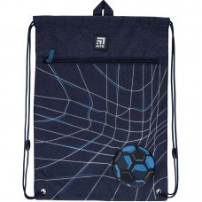 Сумка для взуття з кишенею Kite Education Football pitch K21-601M-14