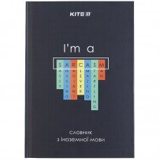 Словник для запису іноземних слів Kite Sarcasm K21-407-4, 60 аркушів